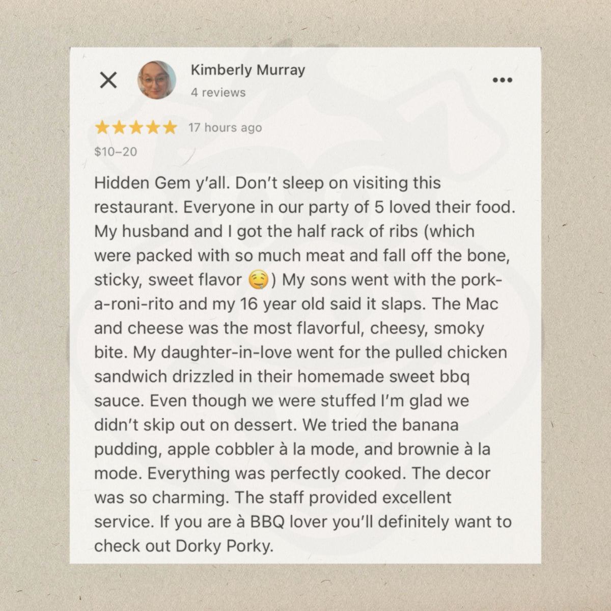 So so so blessed y’all. But let’s take this moment to go ahead and apologize to anyone we may have let down in the past couple of days. Many folks found us from April Eats after her rave review, and the dinner crowds have hit us hard the past two nights! We’re more thankful than you know. The Pitmas